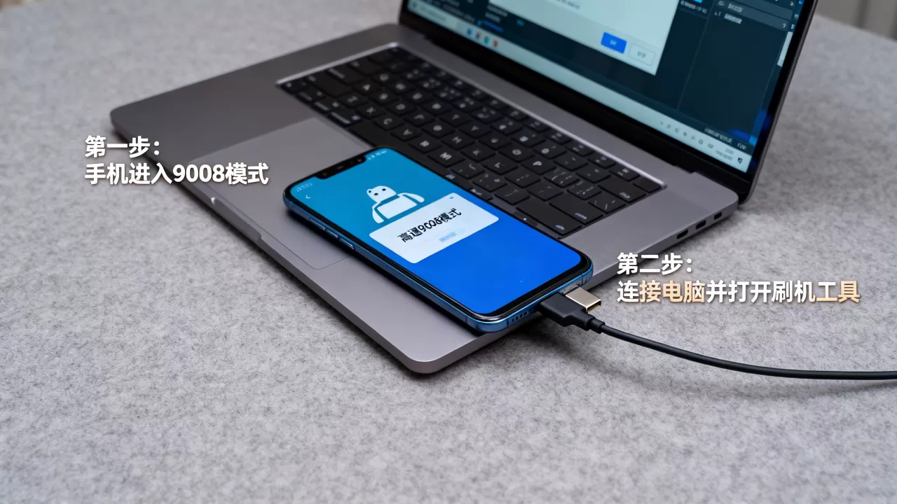 高通模式刷机教程，高通9008模式怎么刷机
