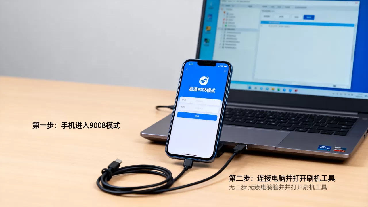 高通模式刷机教程，高通9008模式怎么刷机