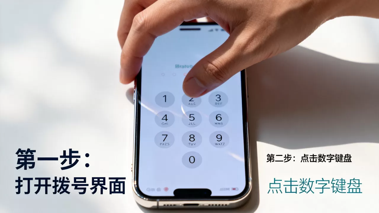 iphone怎么输入号码，iphone输入号码