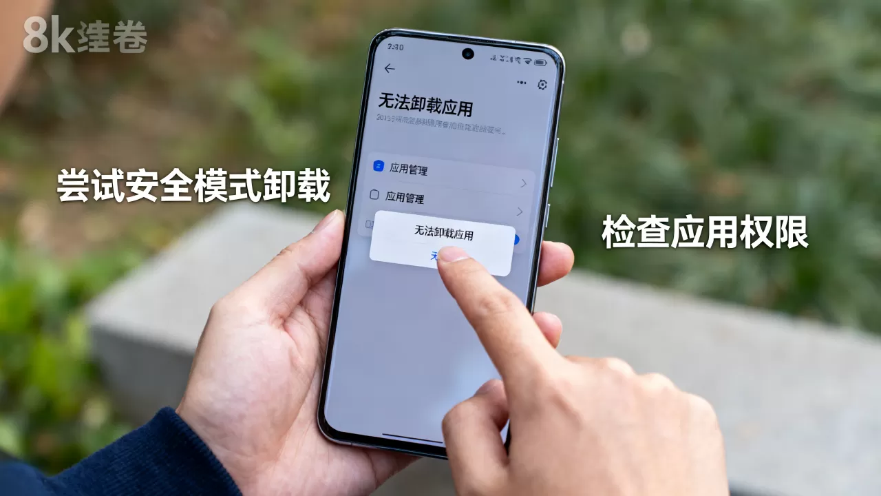 刷机后删除不了软件怎么办，手机无法卸载应用