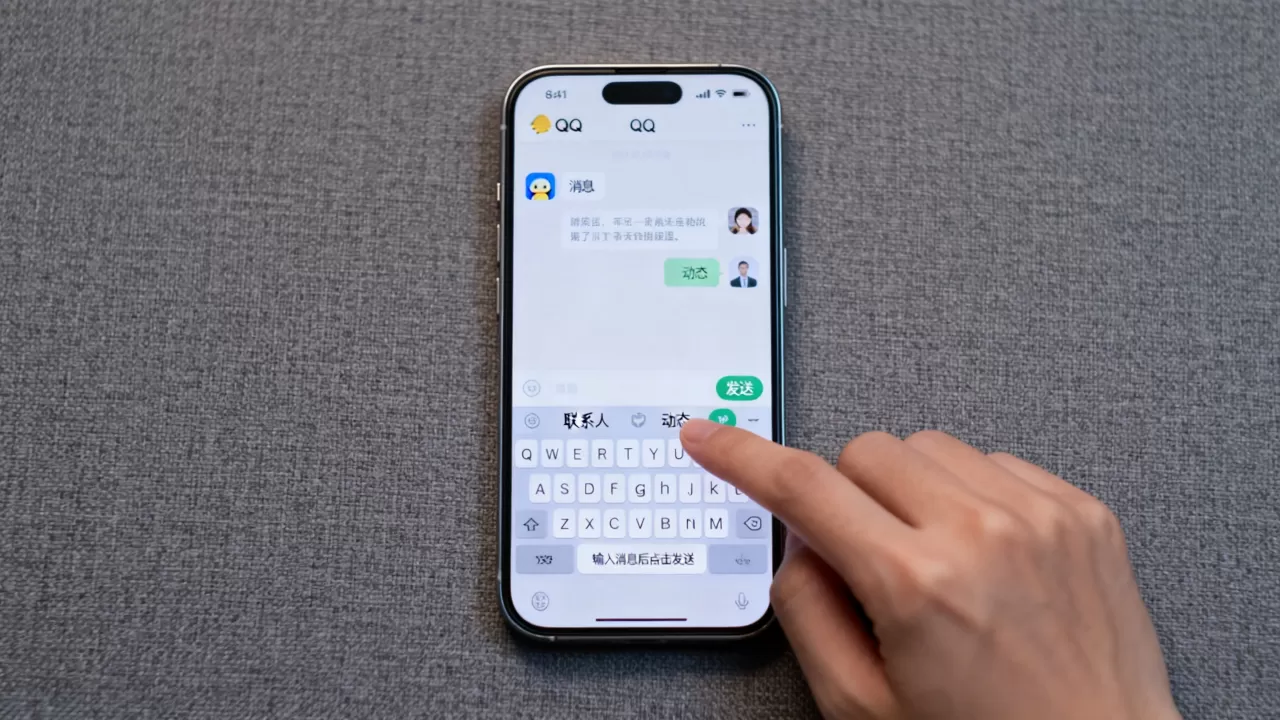 iphone qq app怎么用，iphone qq app