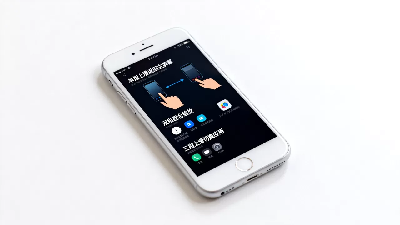 手势应用iPhone怎么用，iPhone手势操作教程