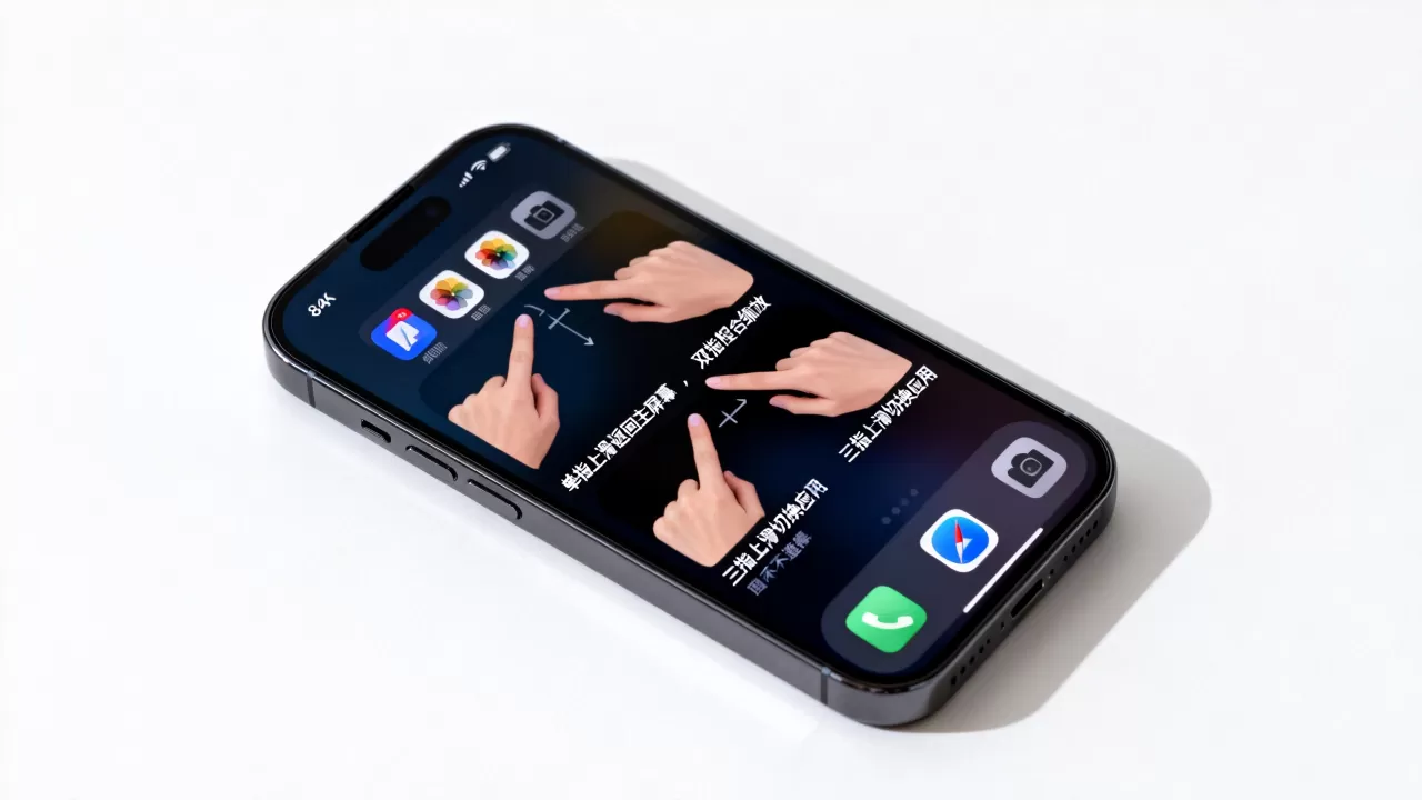 手势应用iPhone怎么用，iPhone手势操作教程