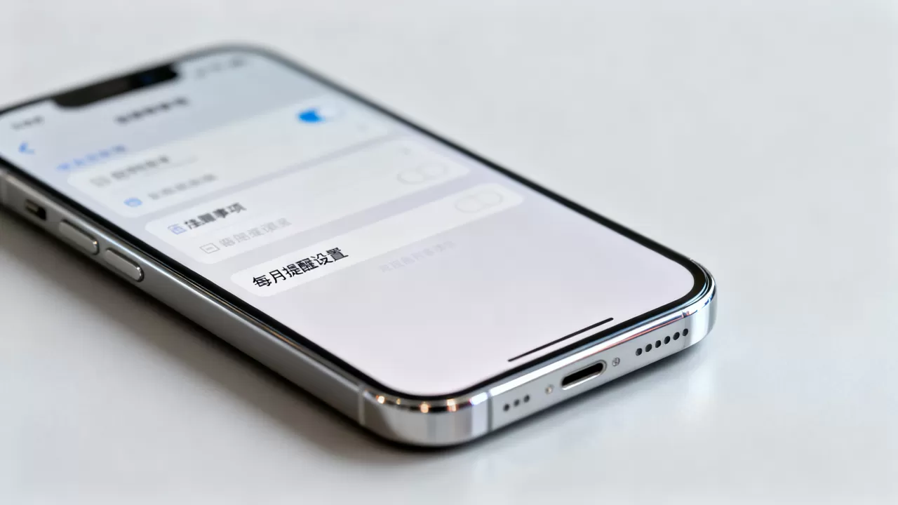 iphone每月提醒是什么?iphone每月提醒怎么设置 iphone每月提醒是什么?iphone每月提醒怎么设置