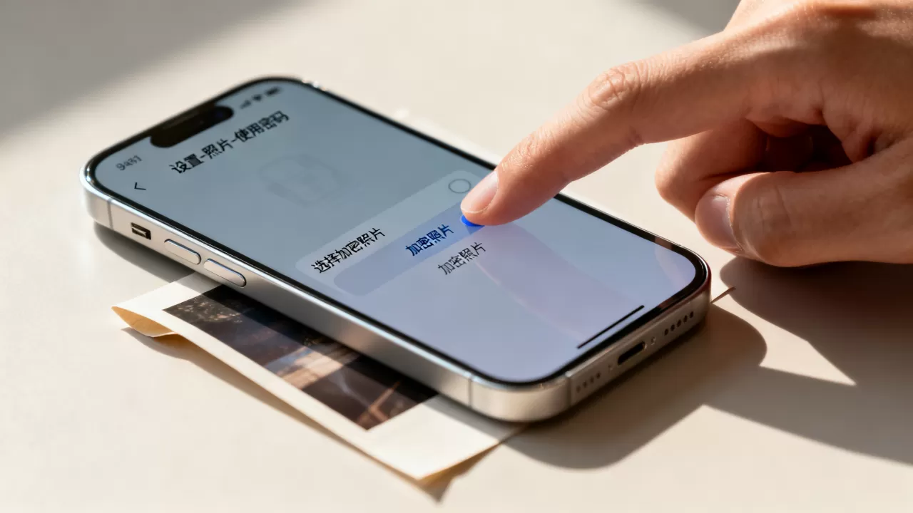 iphone照片怎么加锁,iphone照片加密 iphone照片怎么加锁,iphone照片加密