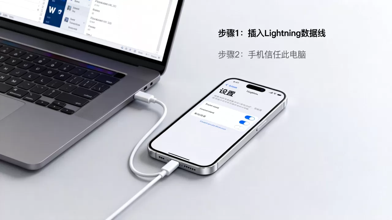 iphone怎么连接word，iphone连接word