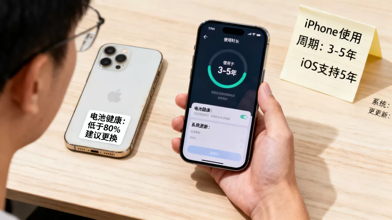 iPhone使用多久换机合适，iPhone寿命长吗