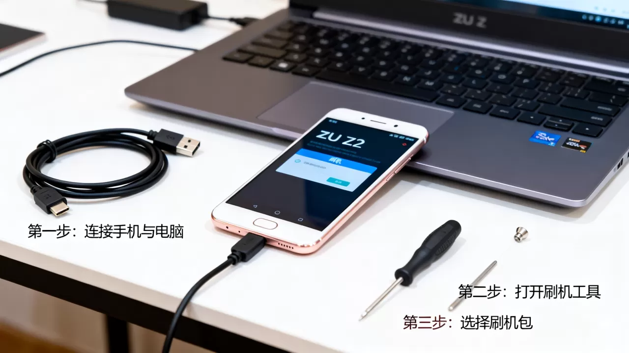 zukz2刷机视频，zuk z2怎么刷机教程