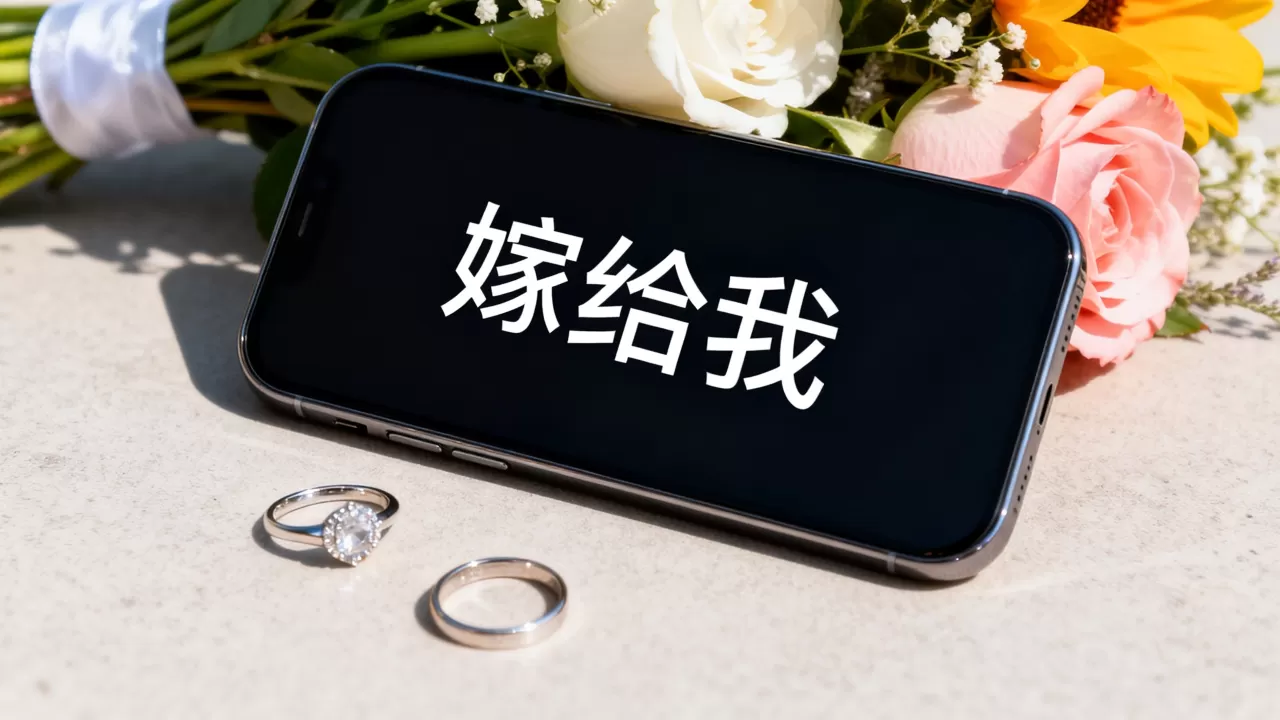 求婚用iPhone,iPhone求婚创意方案 求婚用iPhone,iPhone求婚创意方案