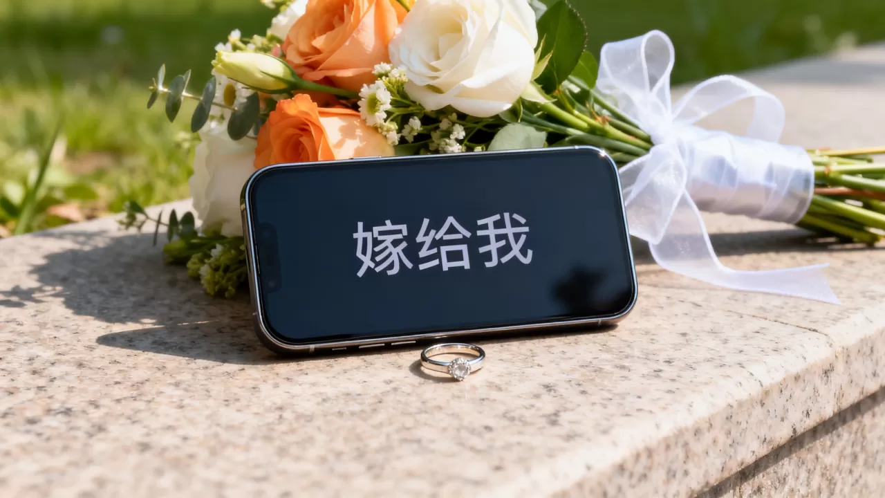求婚用iPhone,iPhone求婚创意方案 求婚用iPhone,iPhone求婚创意方案