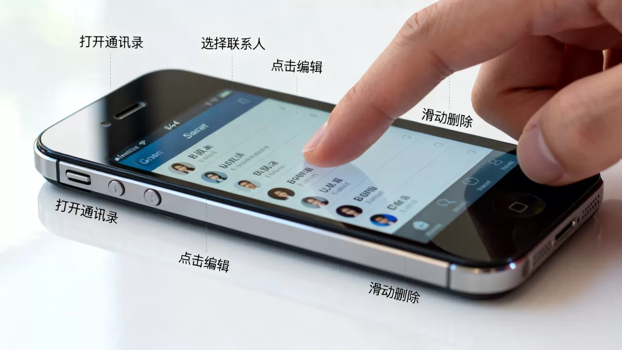 iphone4怎么删除联系人,iphone4删除联系人方法 iphone4怎么删除联系人,iphone4删除联系人方法