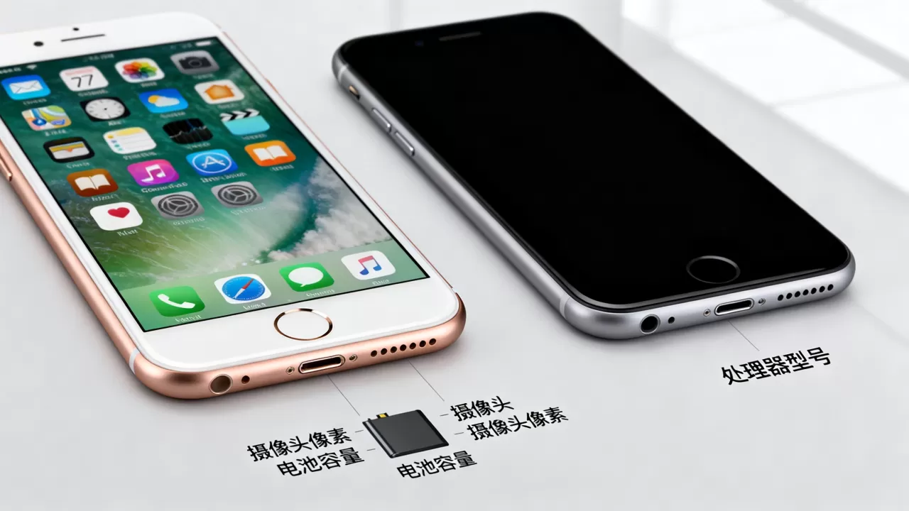 iPhone7和6s性能区别大吗？iPhone7对比6s