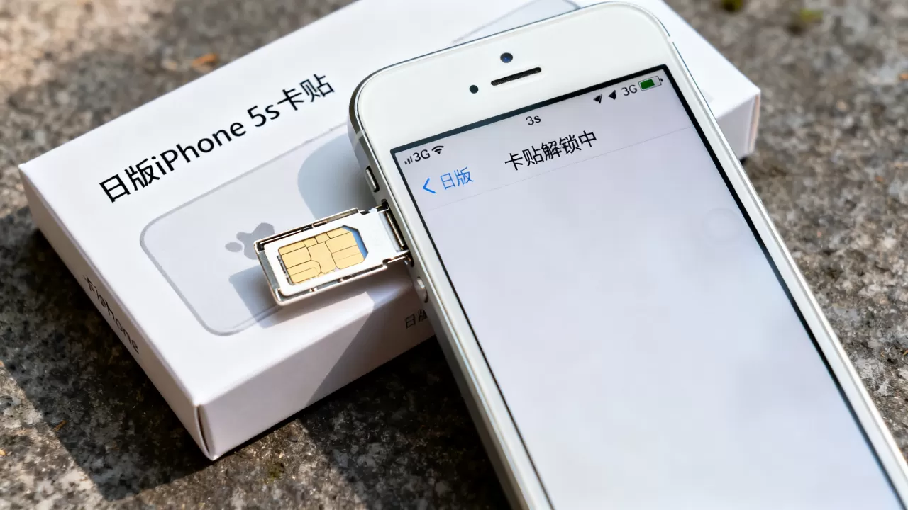 日版iphone5s卡贴3G能用吗，iphone5s卡贴3G解锁教程