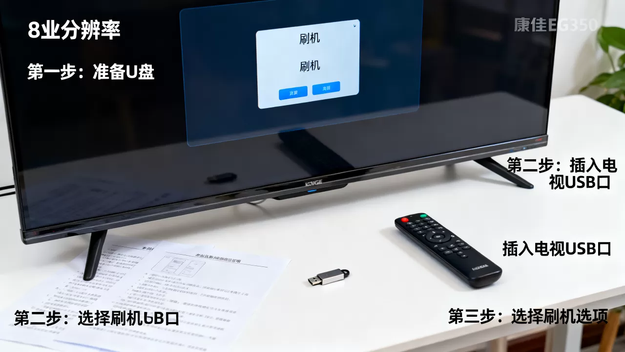 康佳eg350刷机教程，康佳电视怎么刷机
