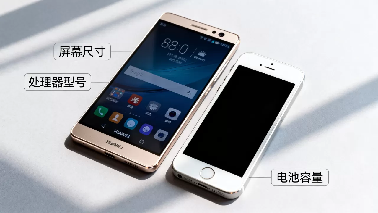 华为mate7和iphone5s哪个好，华为mate7和iphone5s对比