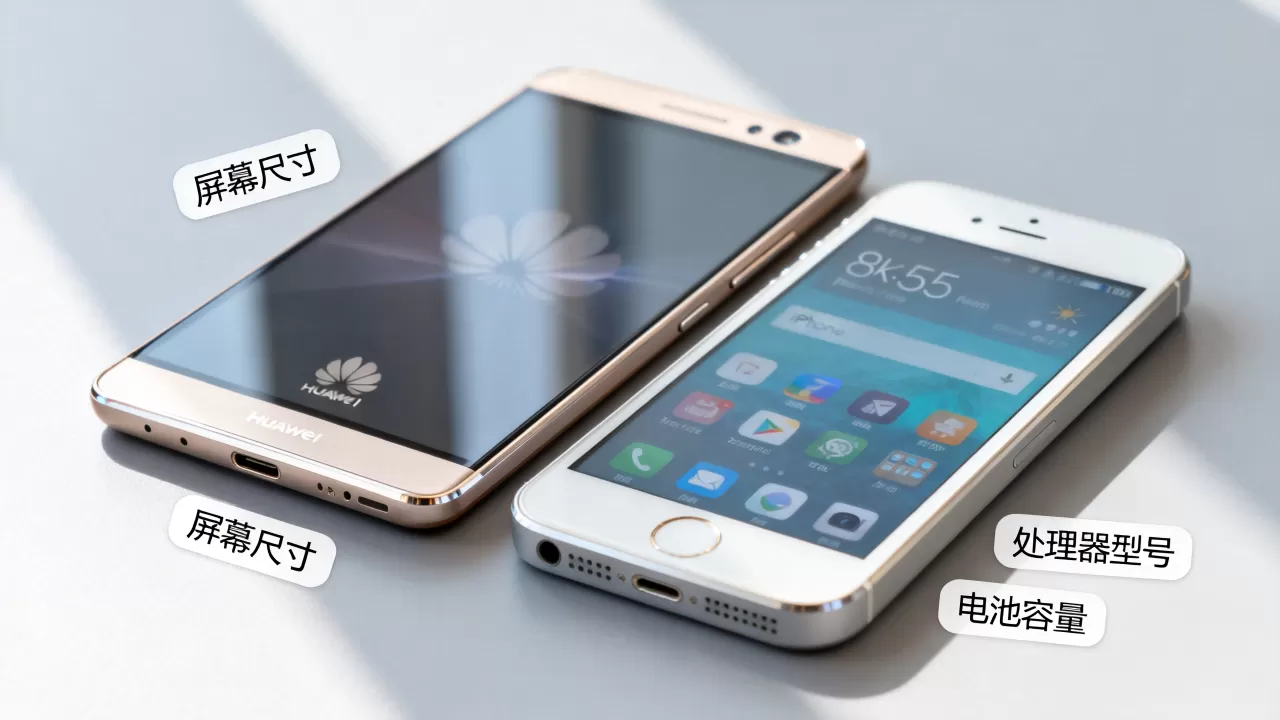 华为mate7和iphone5s哪个好，华为mate7和iphone5s对比