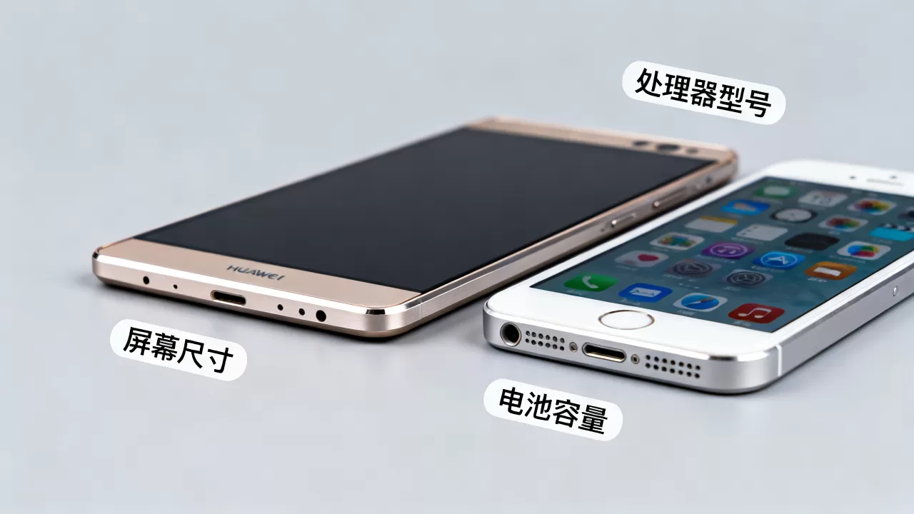华为mate7和iphone5s哪个好，华为mate7和iphone5s对比