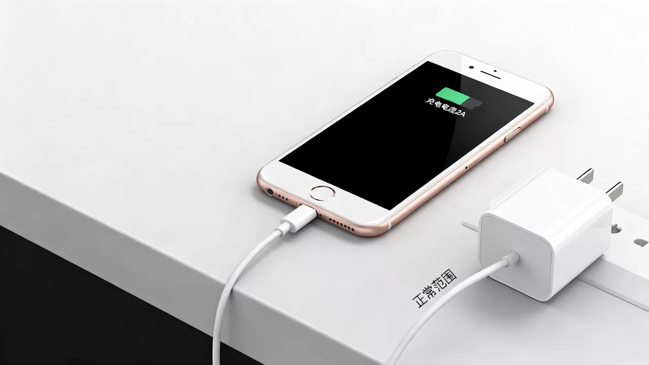 iphone7plus充电2A正常吗，iphone7plus充电电流