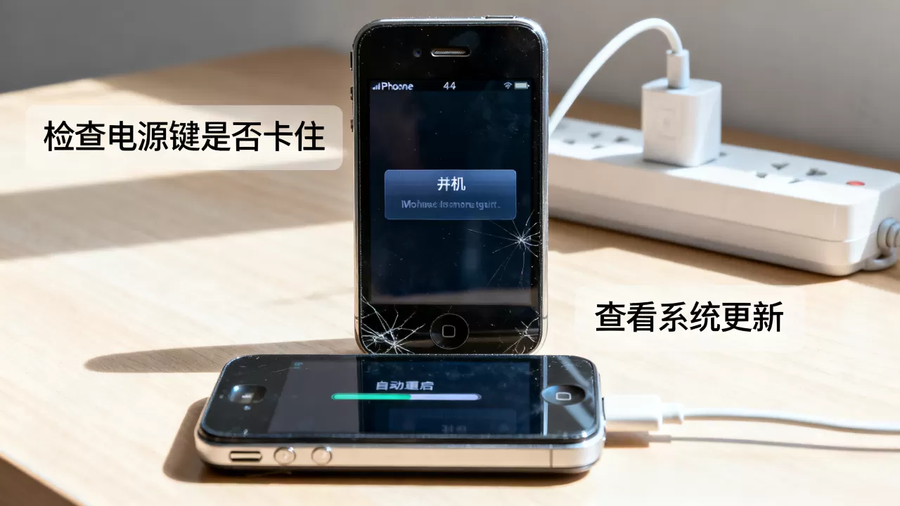 iphone4s关机自动开机怎么办，iphone4s自动重启