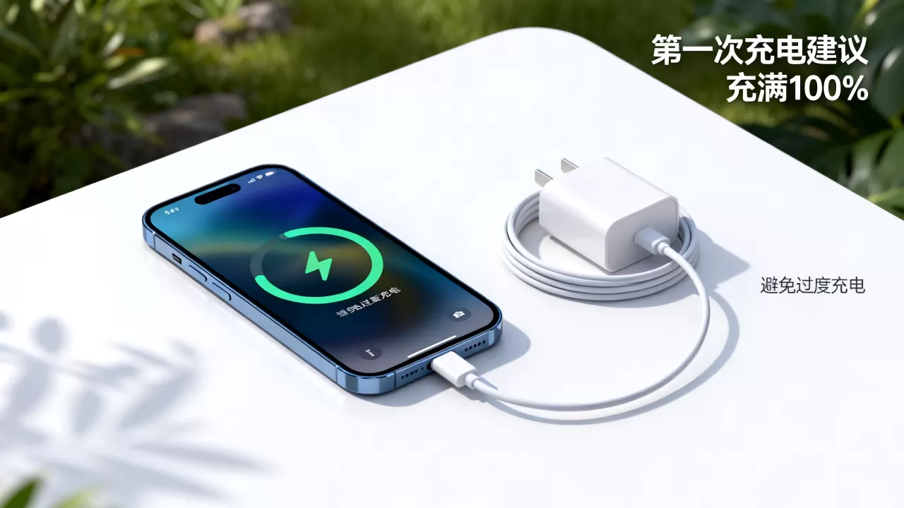 iPhone手机第一次充电要充多久，iPhone手机第一次充电