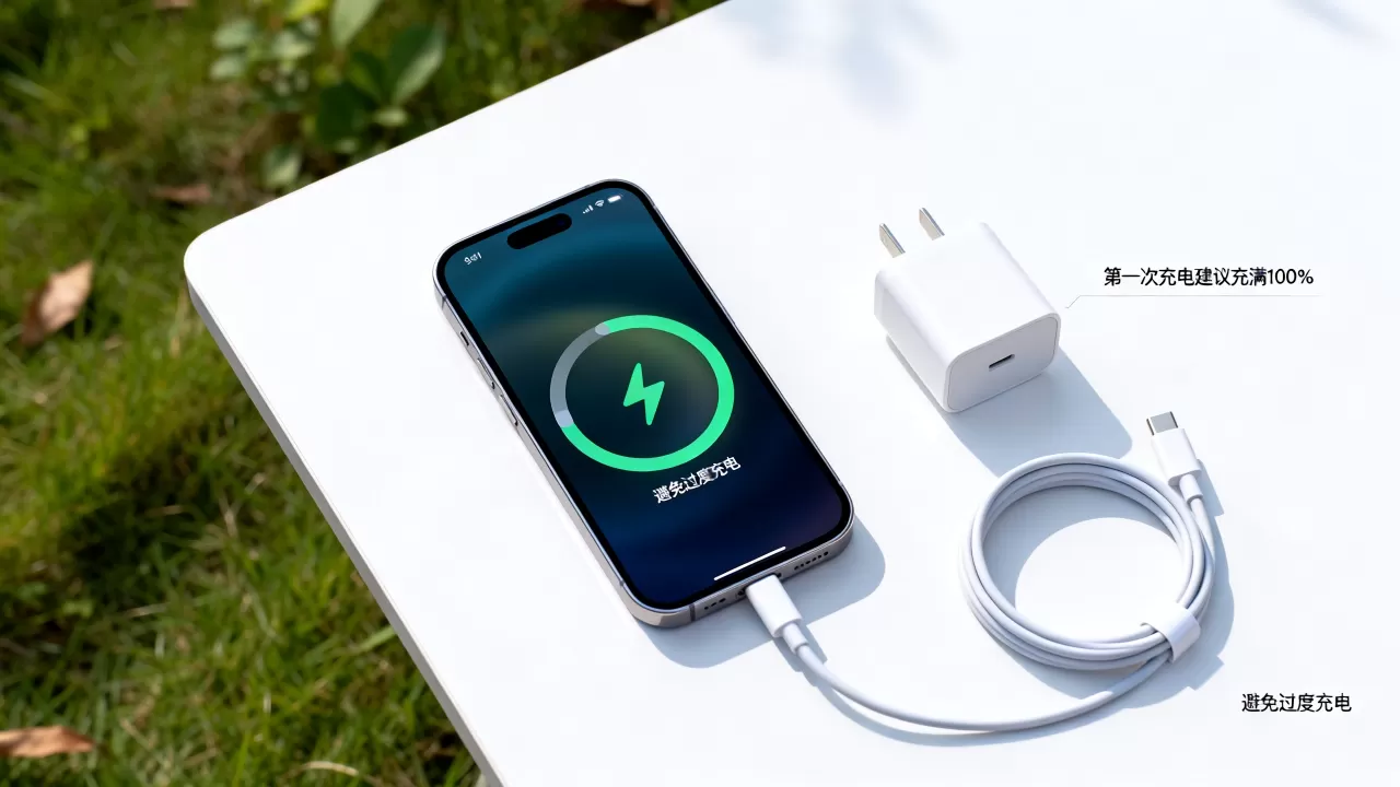 iPhone手机第一次充电要充多久，iPhone手机第一次充电