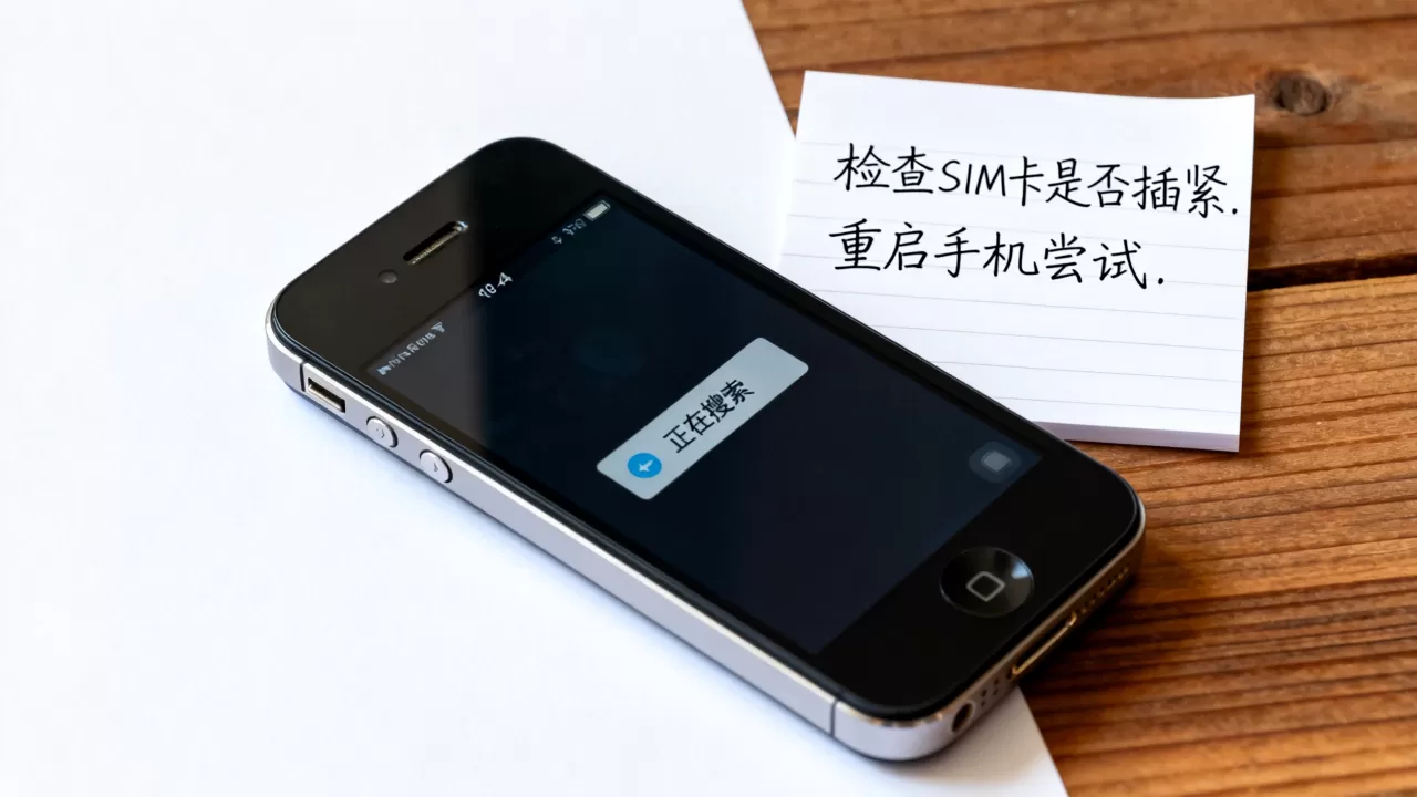 iphone4一直正在搜索怎么办，iphone4搜索无响应