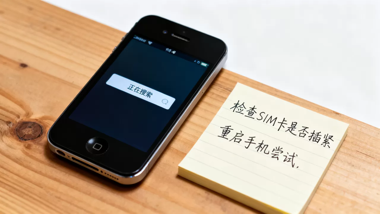 iphone4一直正在搜索怎么办，iphone4搜索无响应