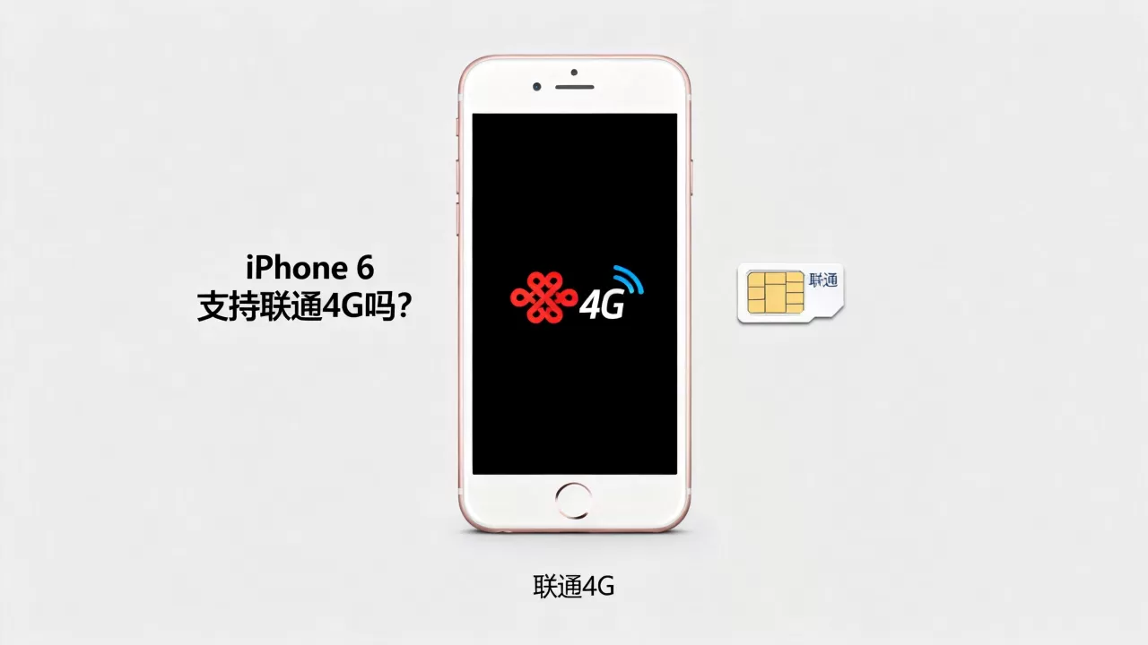 iphone6可以用联通吗，iphone6支持联通4g吗