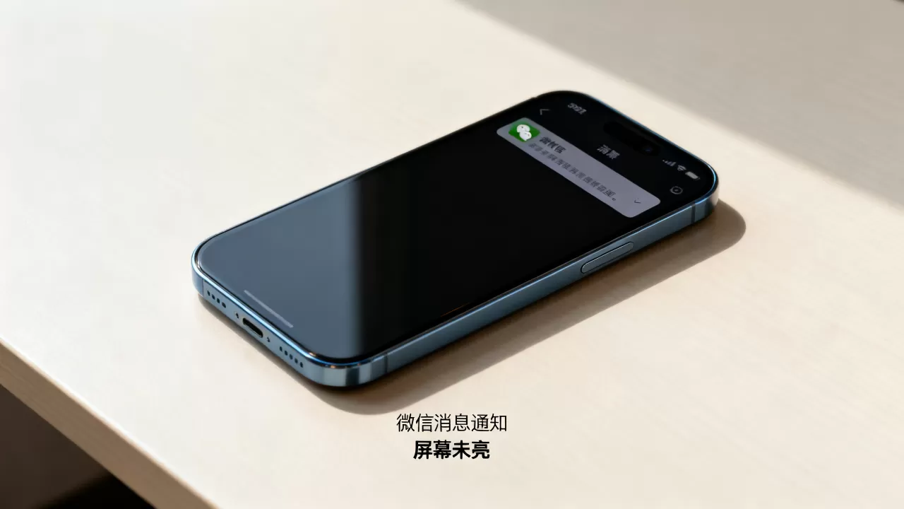 iPhone微信不亮屏幕不亮，为什么iPhone微信消息通知不亮屏