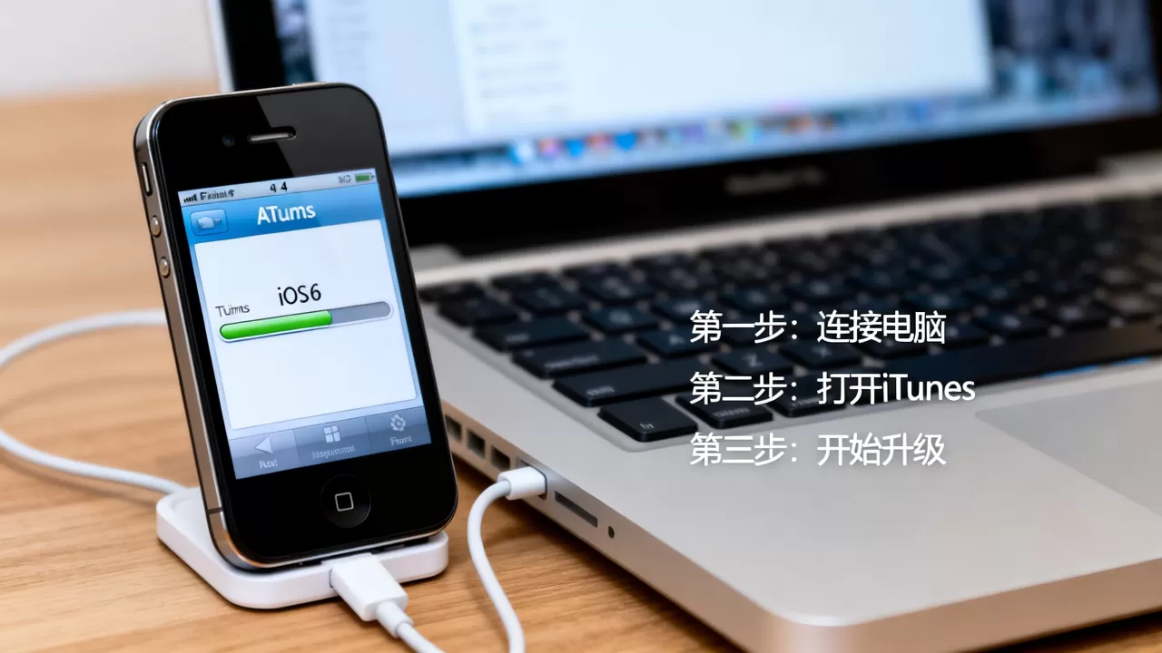 iphone4怎么升级ios6，iphone4升级ios6教程