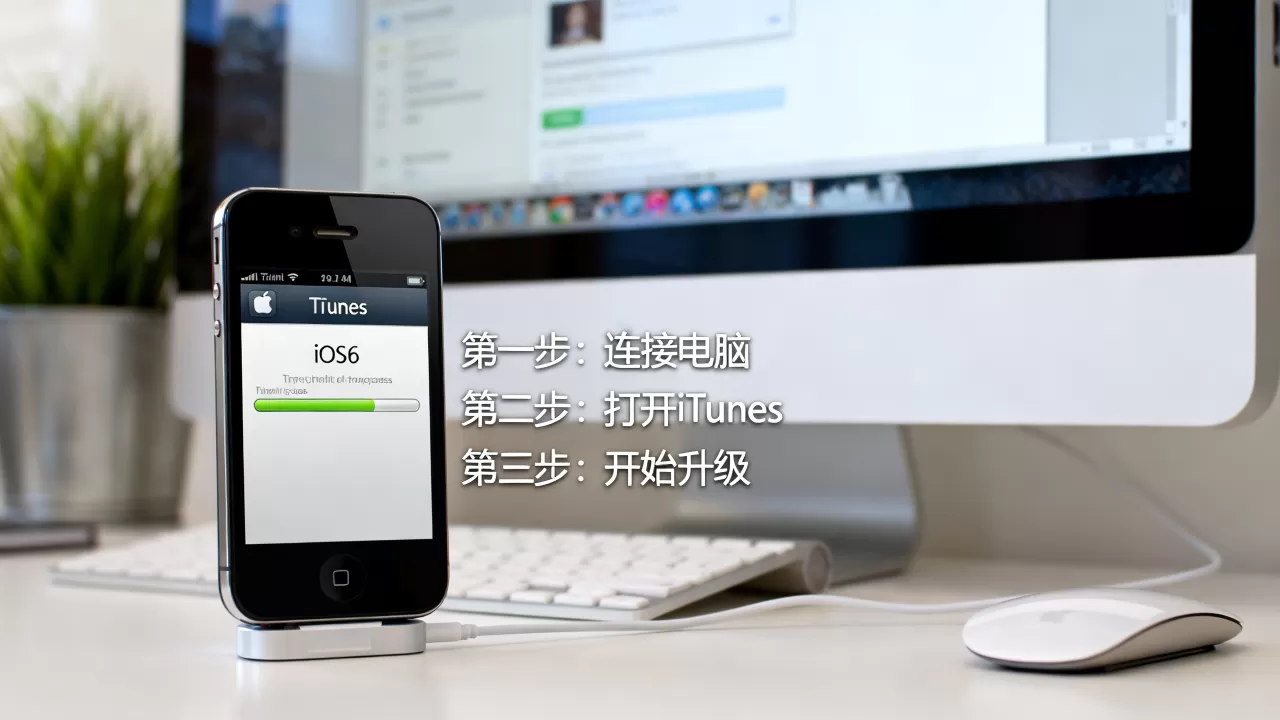 iphone4怎么升级ios6，iphone4升级ios6教程