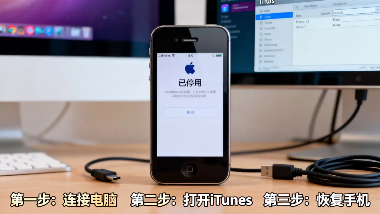 苹果4停用怎么刷机，苹果4停用刷机教程