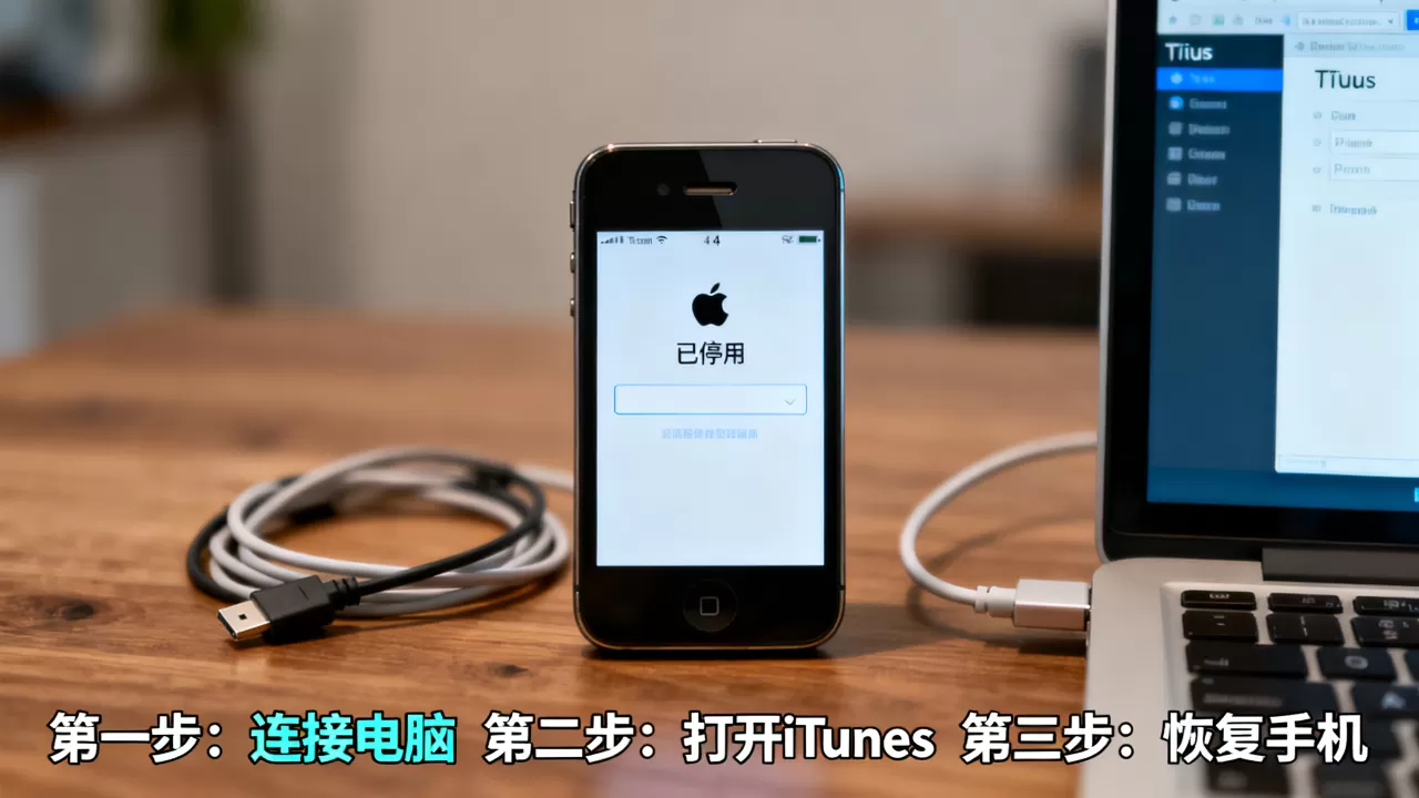 苹果4停用怎么刷机，苹果4停用刷机教程