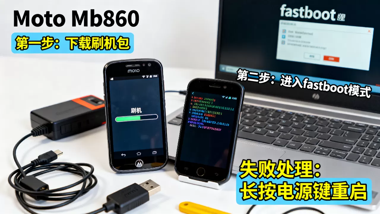 moto mb860刷机教程，moto mb860刷机失败怎么办