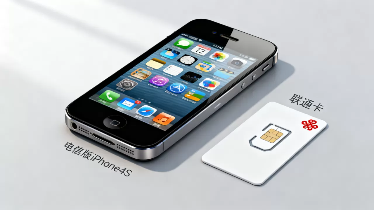 电信版iphone4s能用联通卡吗，电信版iphone4s支持联通卡吗