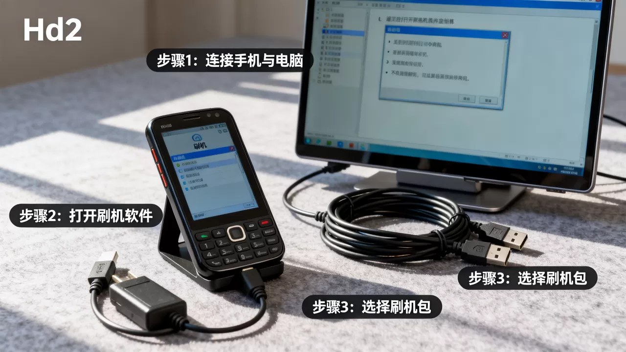 hd2刷机软件怎么用,手机刷机工具 hd2刷机软件怎么用,手机刷机工具