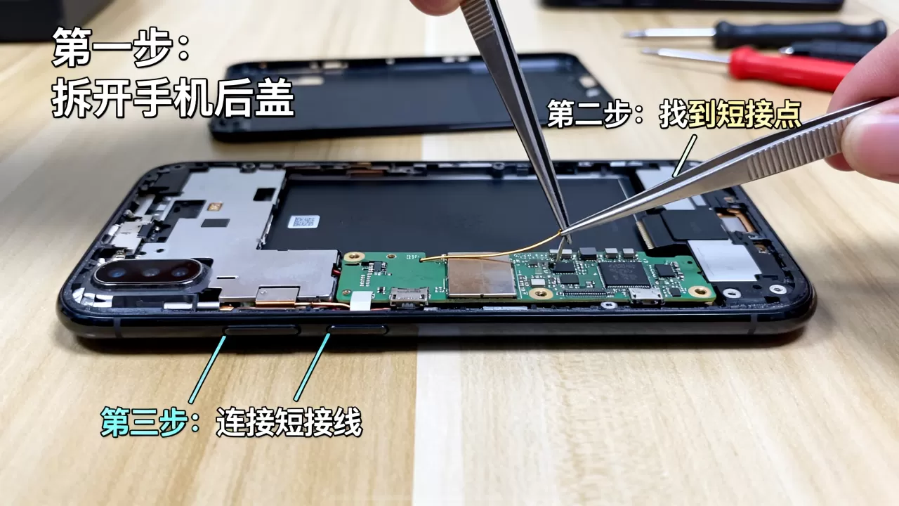 手机短接刷机视频怎么操作，手机短接刷机