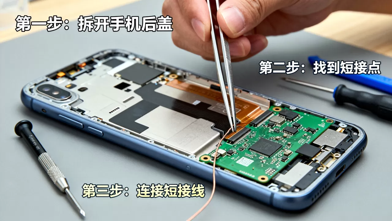 手机短接刷机视频怎么操作，手机短接刷机