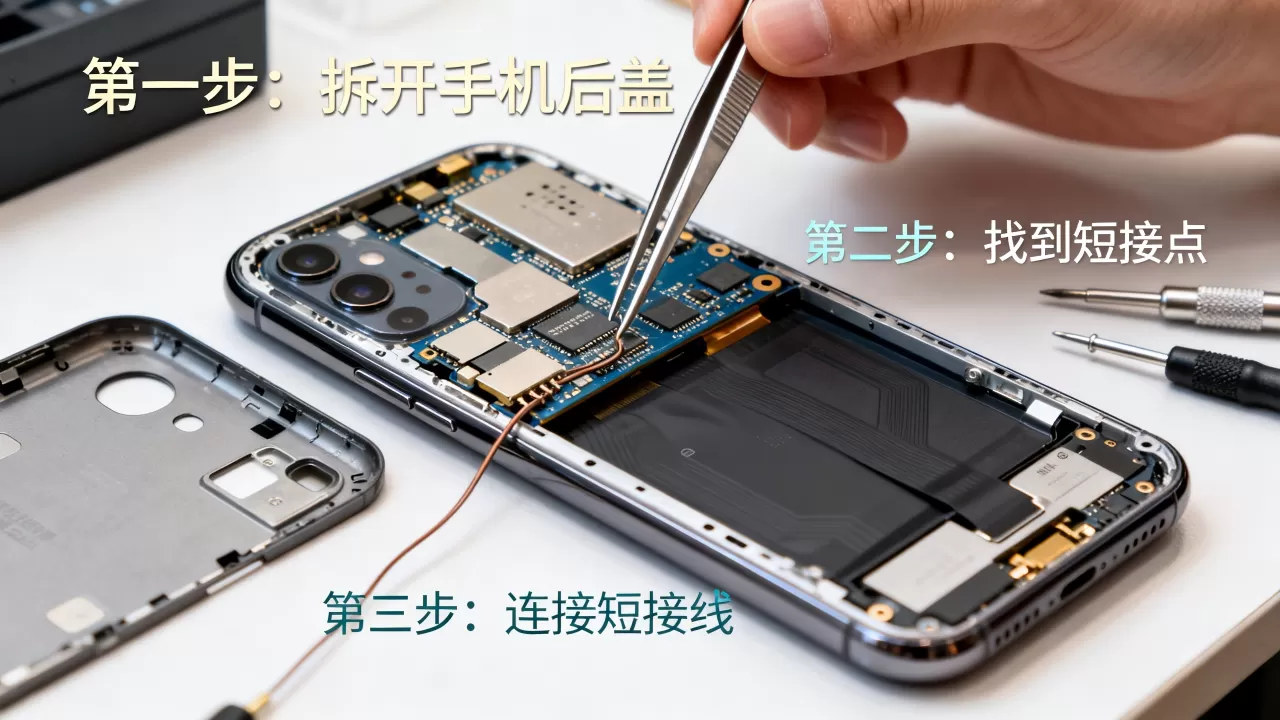 手机短接刷机视频怎么操作，手机短接刷机