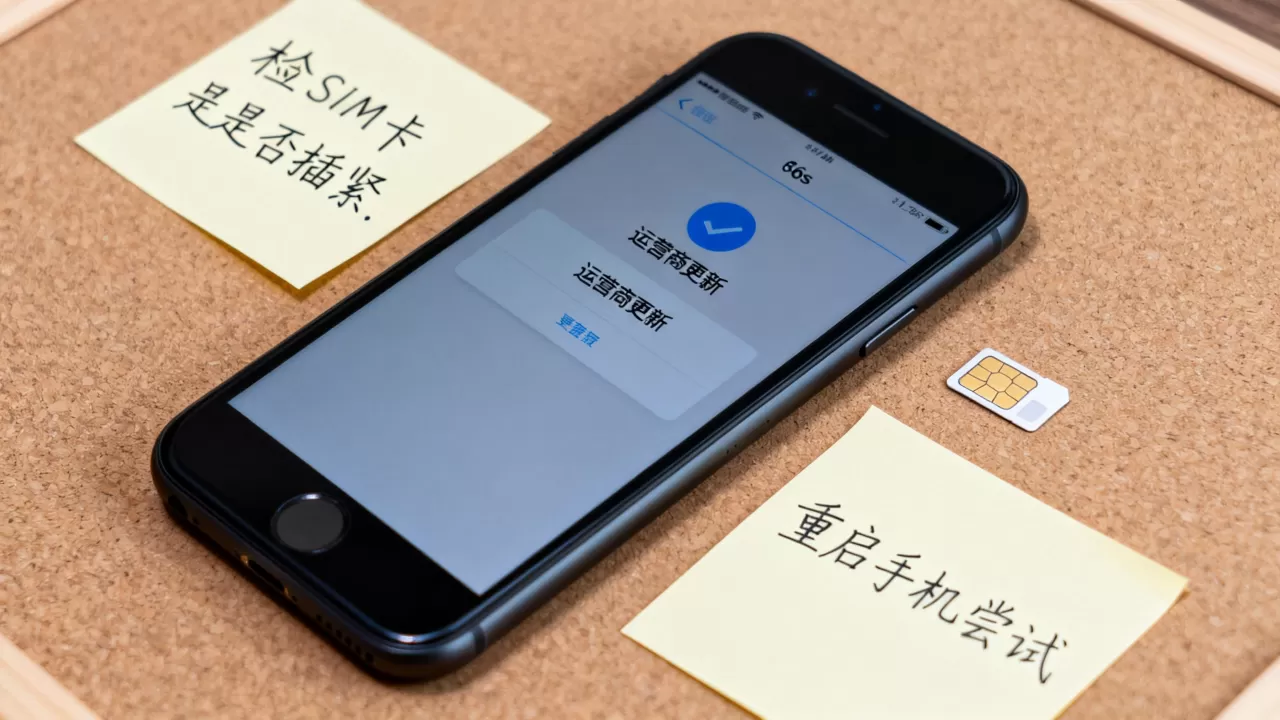 iphone6s更新运营商,iphone6s更新运营商后没信号怎么办 iphone6s更新运营商,iphone6s更新运营商后没信号怎么办