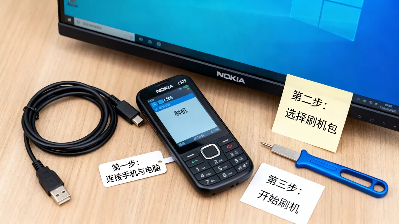 诺基亚c505刷机教程,诺基亚c505刷机 诺基亚c505刷机教程,诺基亚c505刷机