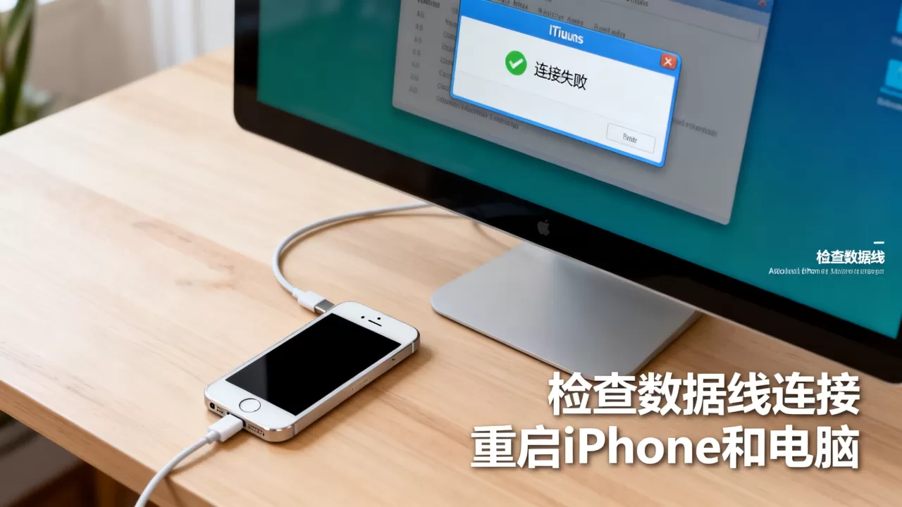 iphone5连接itunes失败怎么办，itunes连接失败