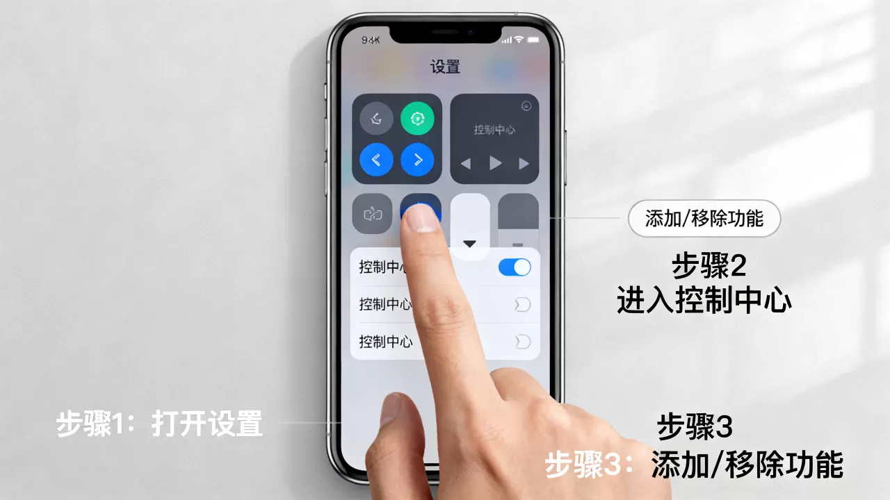 iphone怎么自定义控制中心?iphone自定义控制中心方法 iphone怎么自定义控制中心?iphone自定义控制中心方法