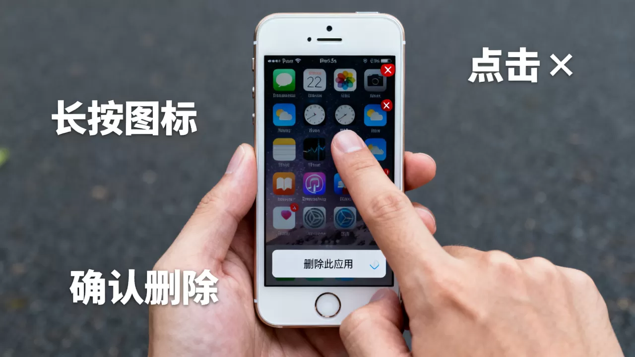 iphone5s怎么删除软件,iphone5s卸载应用教程 iphone5s怎么删除软件,iphone5s卸载应用教程