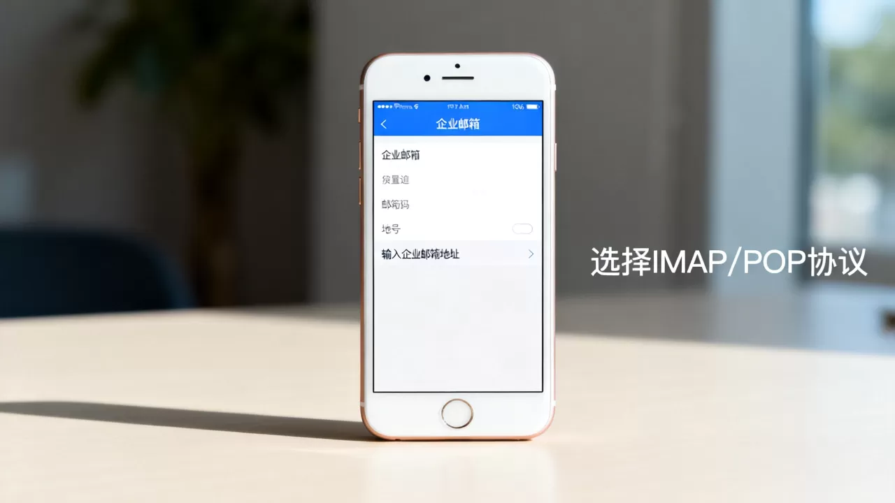iphone6怎么设置企业邮箱，iphone6设置企业邮箱