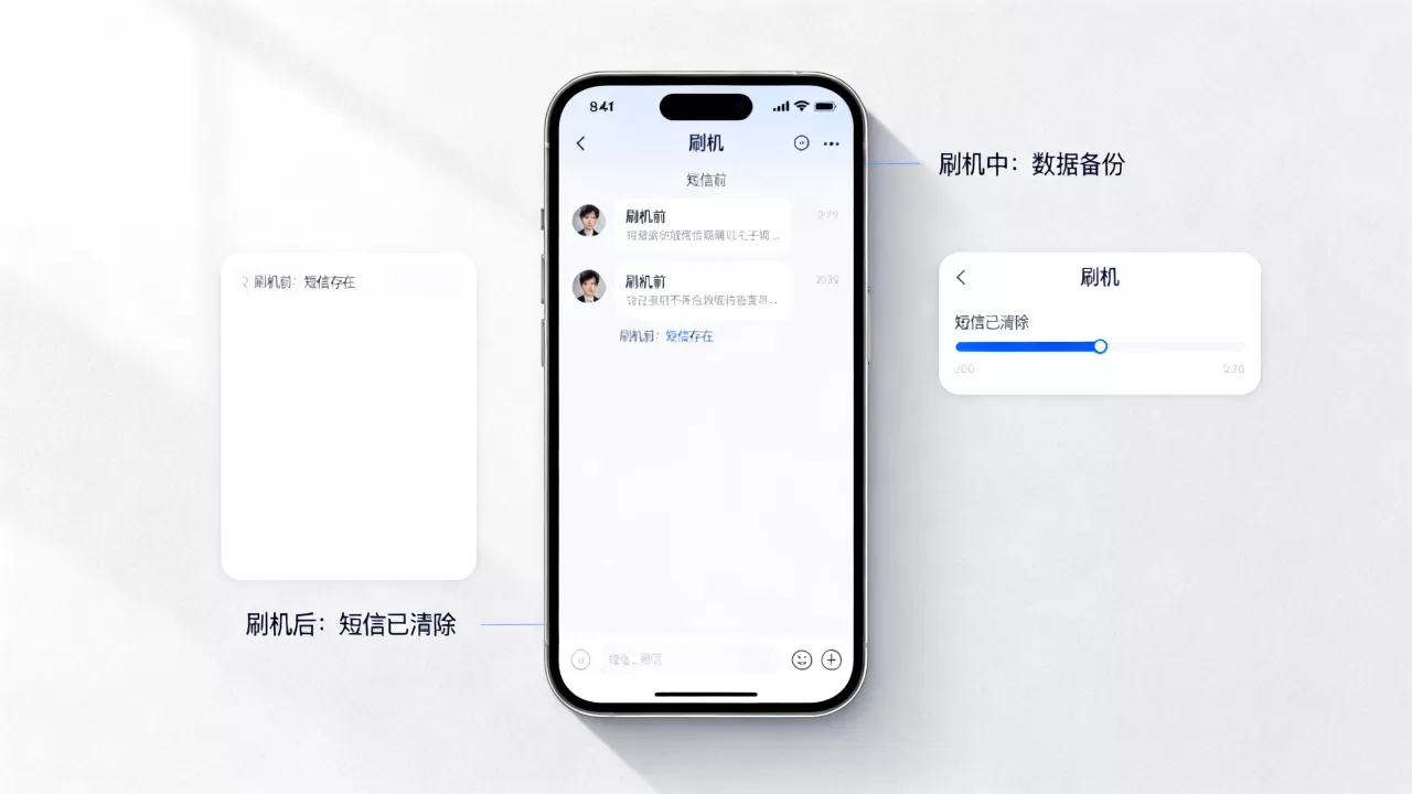 手机刷机后短信还在吗，手机刷机后短信还在