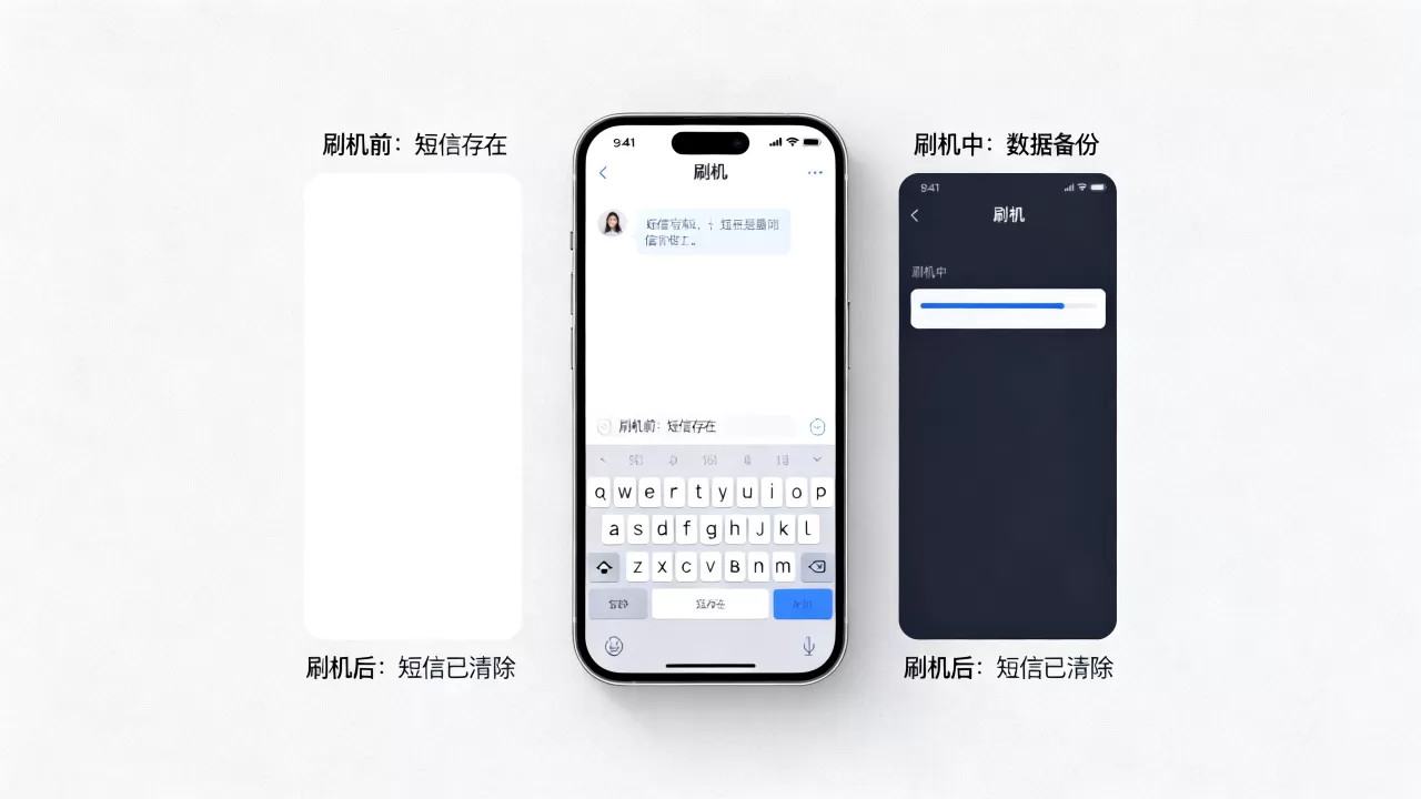 手机刷机后短信还在吗，手机刷机后短信还在
