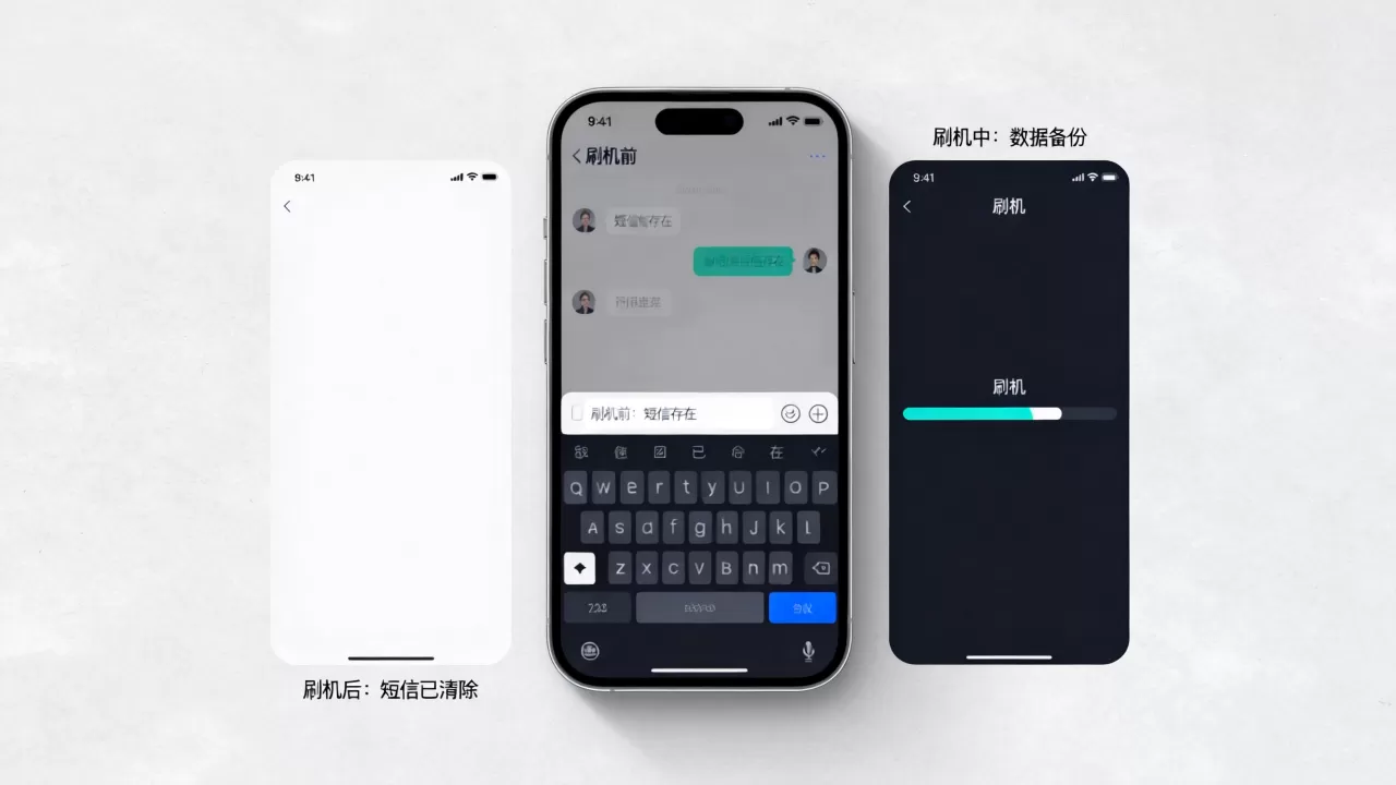 手机刷机后短信还在吗，手机刷机后短信还在