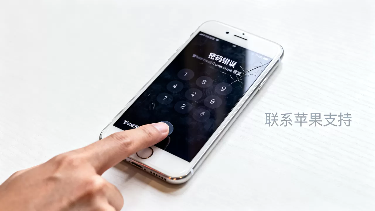 iPhone6s密码解锁屏幕打不开怎么办，iPhone6s忘记密码