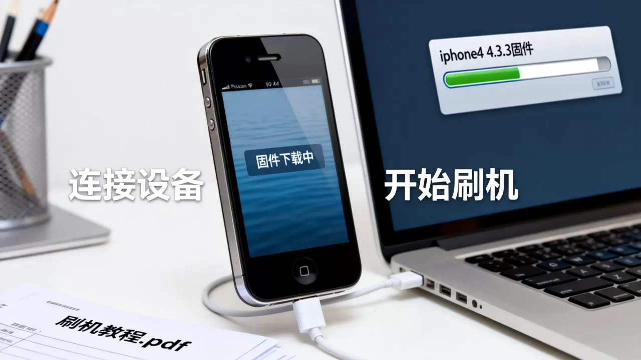 iphone4 4.3.3固件怎么刷？iphone4 4.3.3固件下载